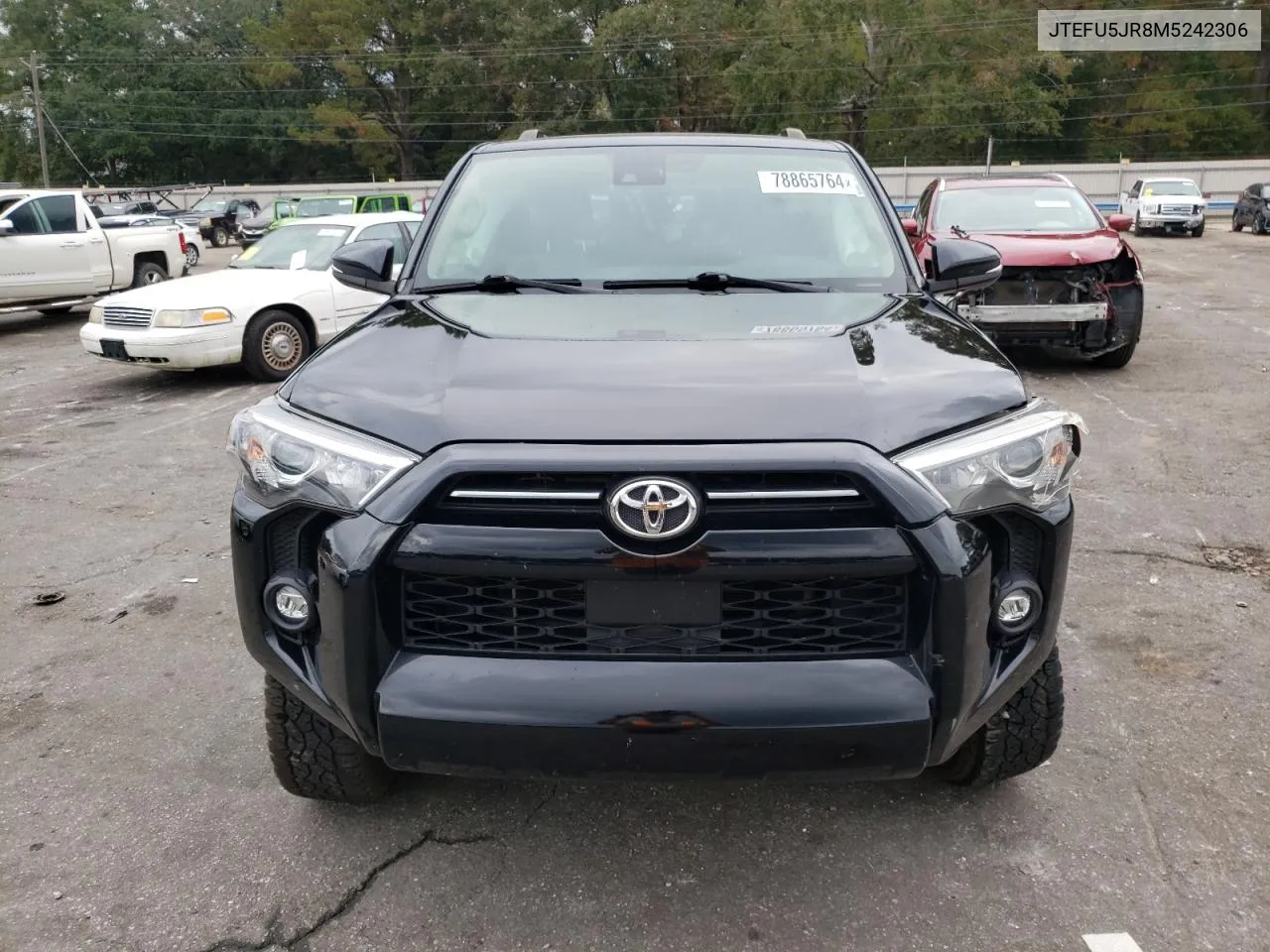 2021 Toyota 4Runner Sr5 VIN: JTEFU5JR8M5242306 Lot: 78865764