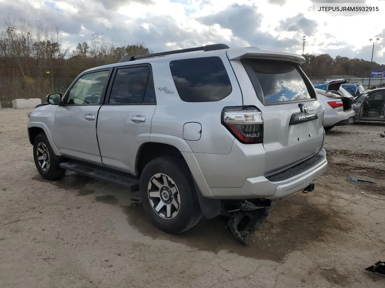 2021 Toyota 4Runner Sr5/Sr5 Premium VIN: JTEPU5JR4M5932915 Lot: 78905724