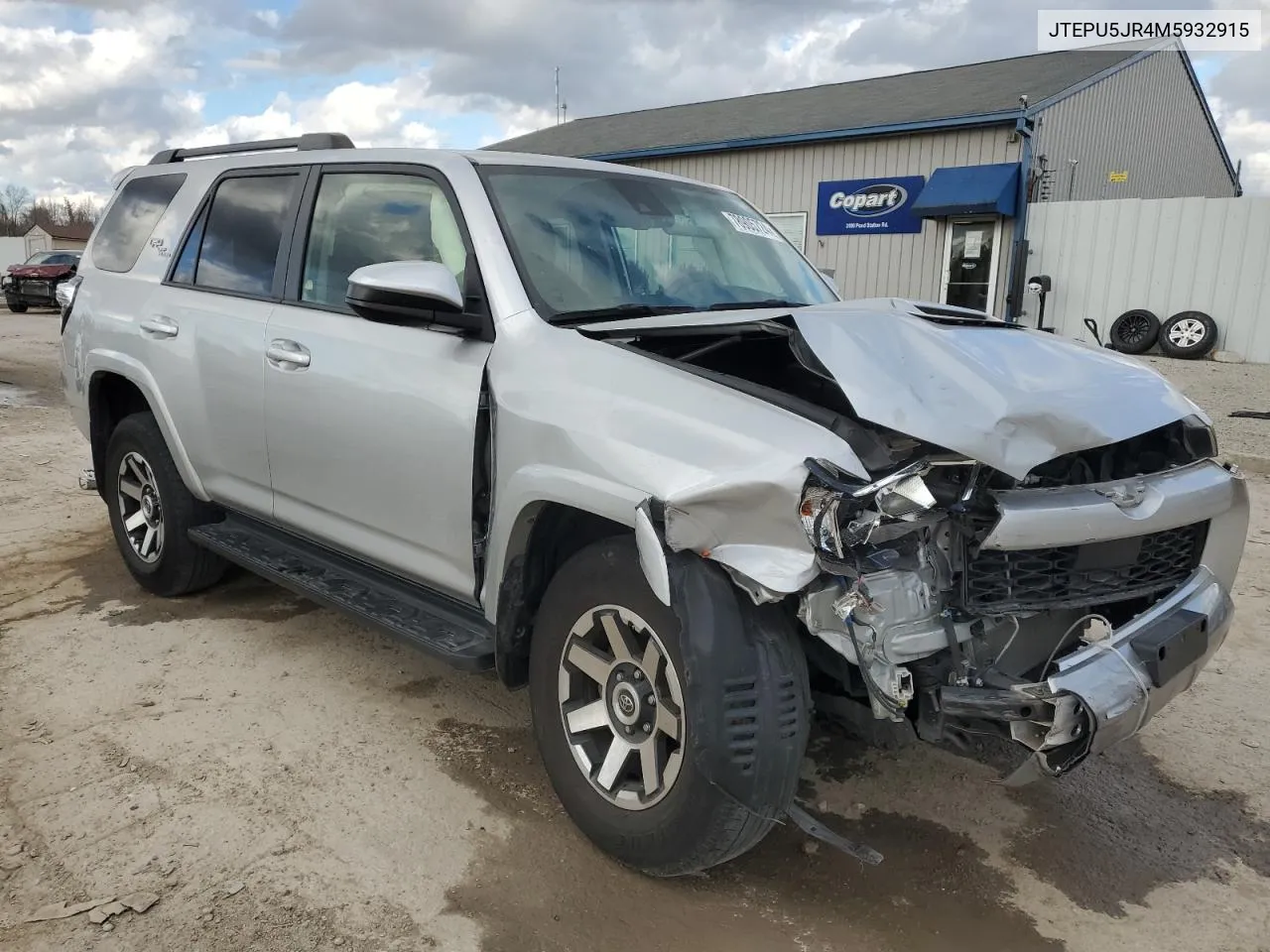 2021 Toyota 4Runner Sr5/Sr5 Premium VIN: JTEPU5JR4M5932915 Lot: 78905724