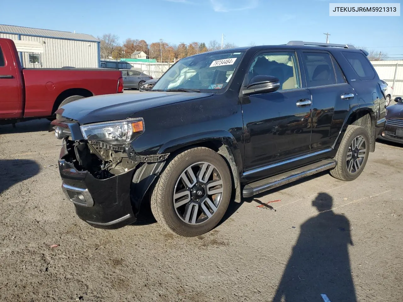 2021 Toyota 4Runner Trail VIN: JTEKU5JR6M5921313 Lot: 79734484