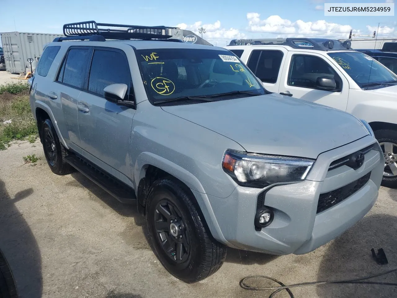 2021 Toyota 4Runner Sr5 VIN: JTEZU5JR6M5234959 Lot: 80044754