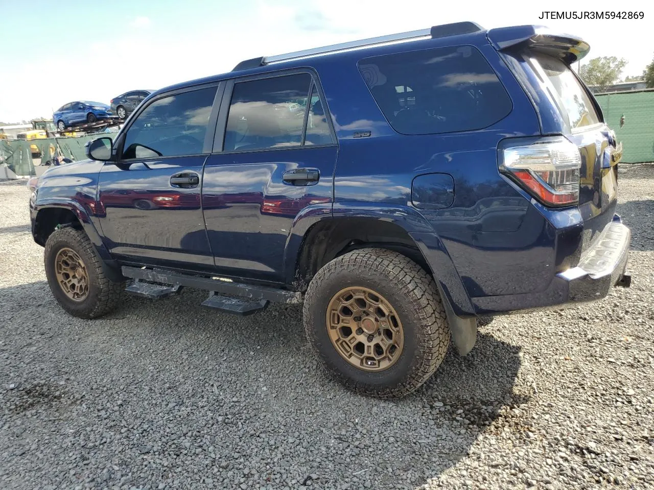 2021 Toyota 4Runner Sr5/Sr5 Premium VIN: JTEMU5JR3M5942869 Lot: 80056464