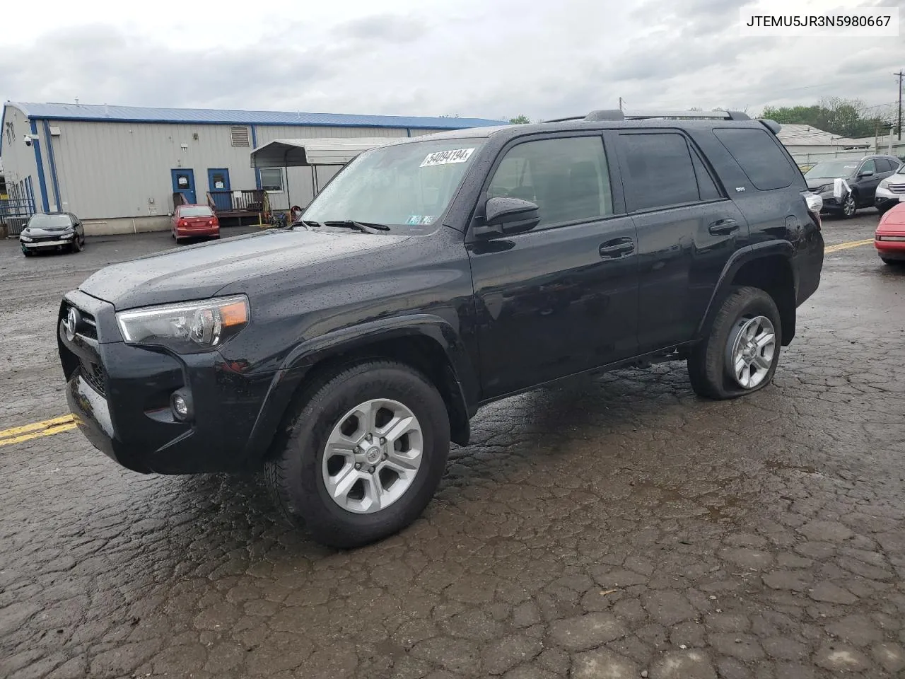 JTEMU5JR3N5980667 2022 Toyota 4Runner Sr5/Sr5 Premium