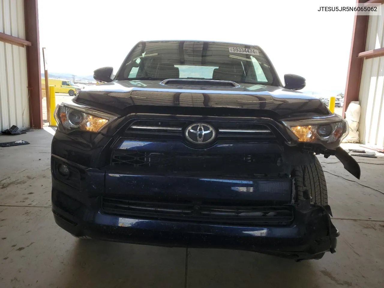 2022 Toyota 4Runner Sr5 Premium VIN: JTESU5JR5N6065062 Lot: 59334474