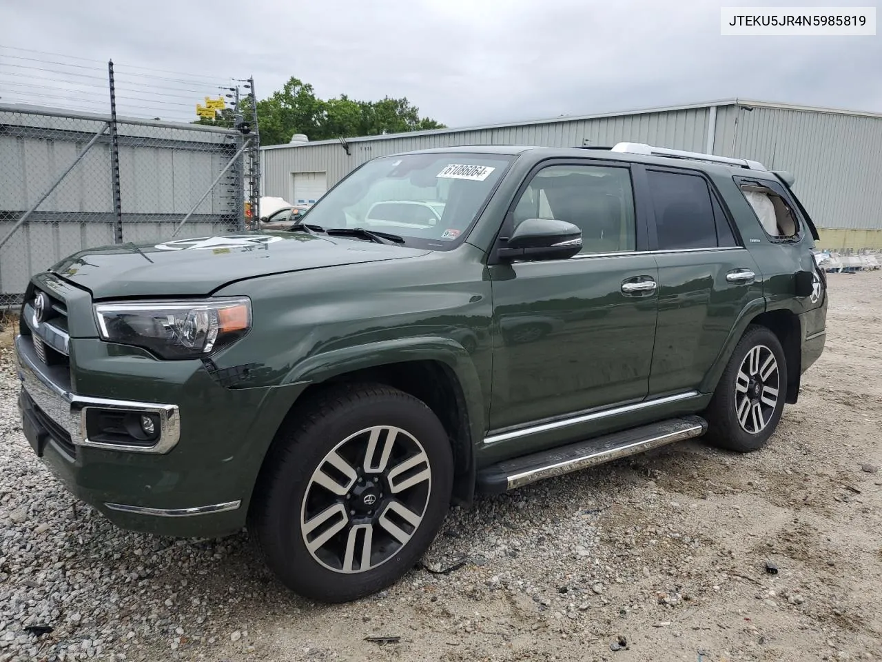 JTEKU5JR4N5985819 2022 Toyota 4Runner Limited