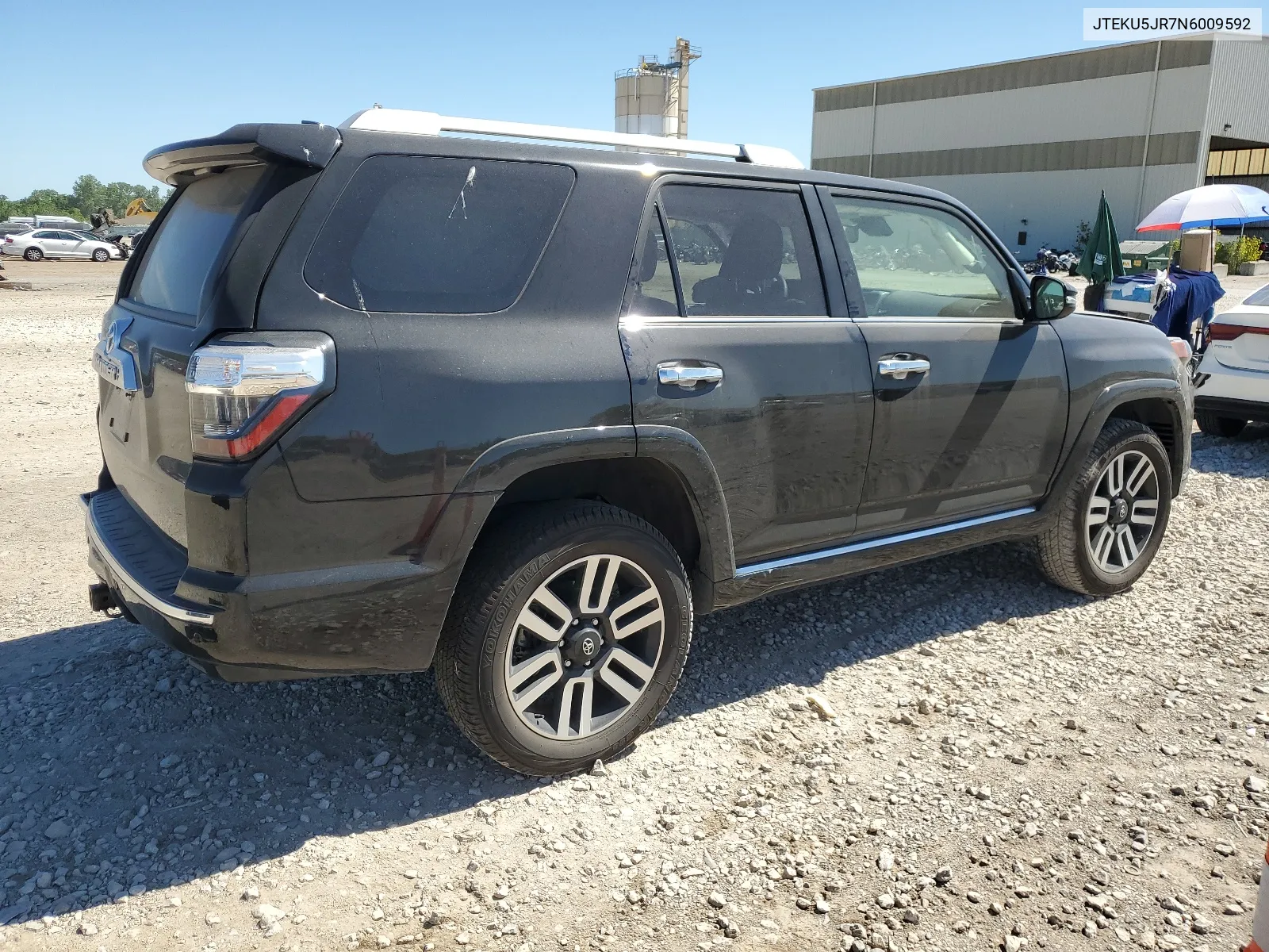 2022 Toyota 4Runner Limited VIN: JTEKU5JR7N6009592 Lot: 61413414