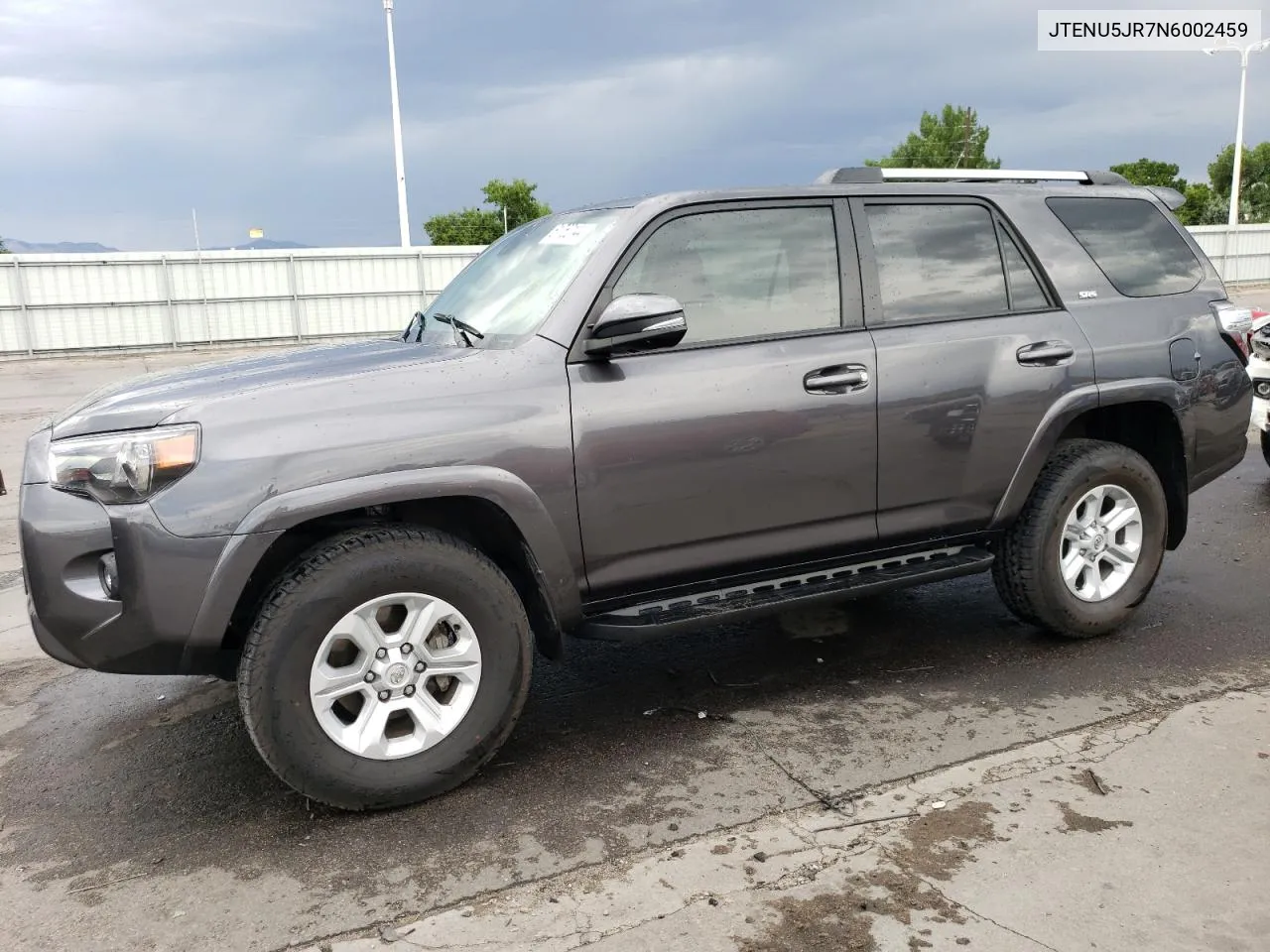 2022 Toyota 4Runner Sr5/Sr5 Premium VIN: JTENU5JR7N6002459 Lot: 61762144