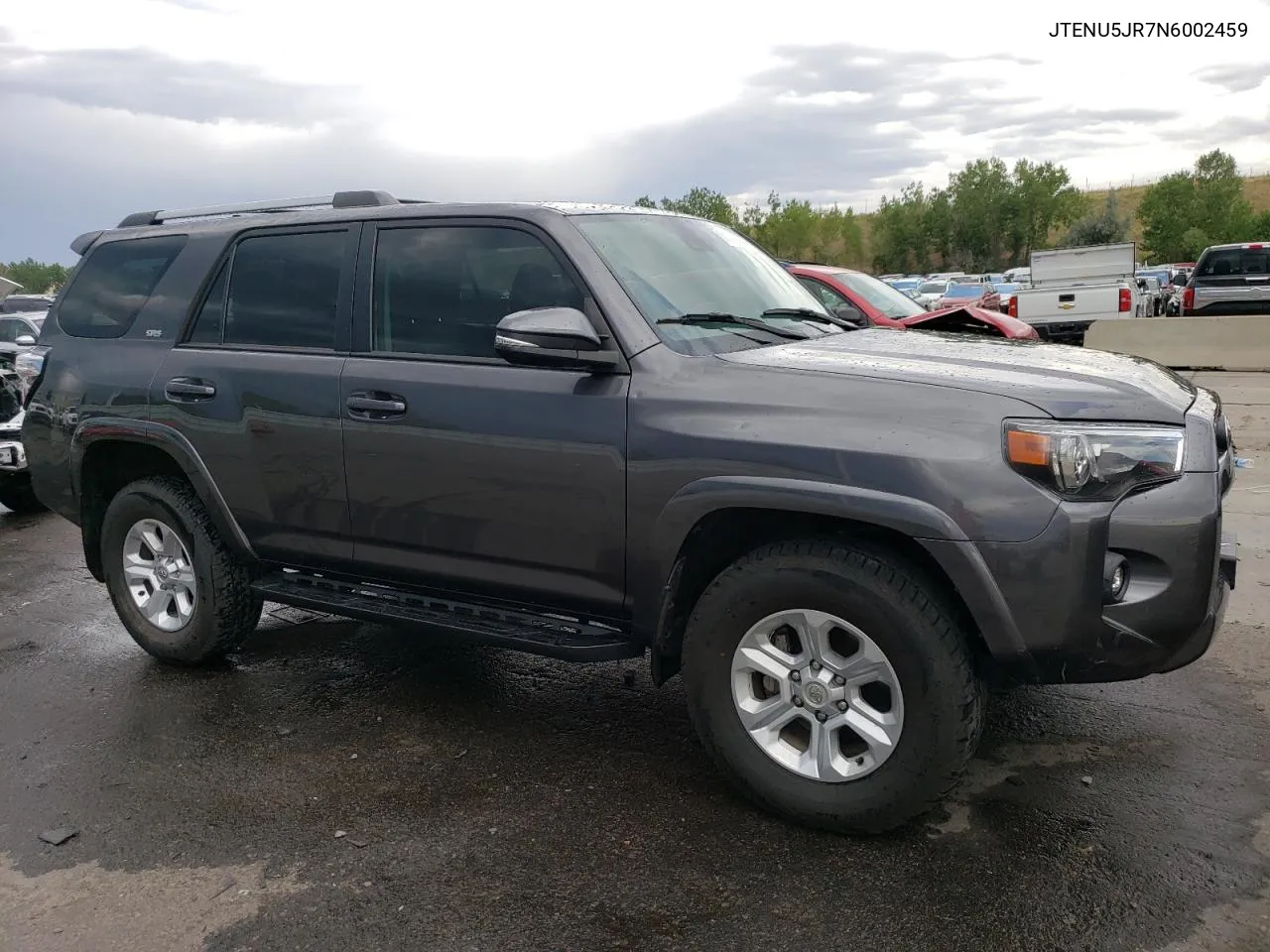 2022 Toyota 4Runner Sr5/Sr5 Premium VIN: JTENU5JR7N6002459 Lot: 61762144