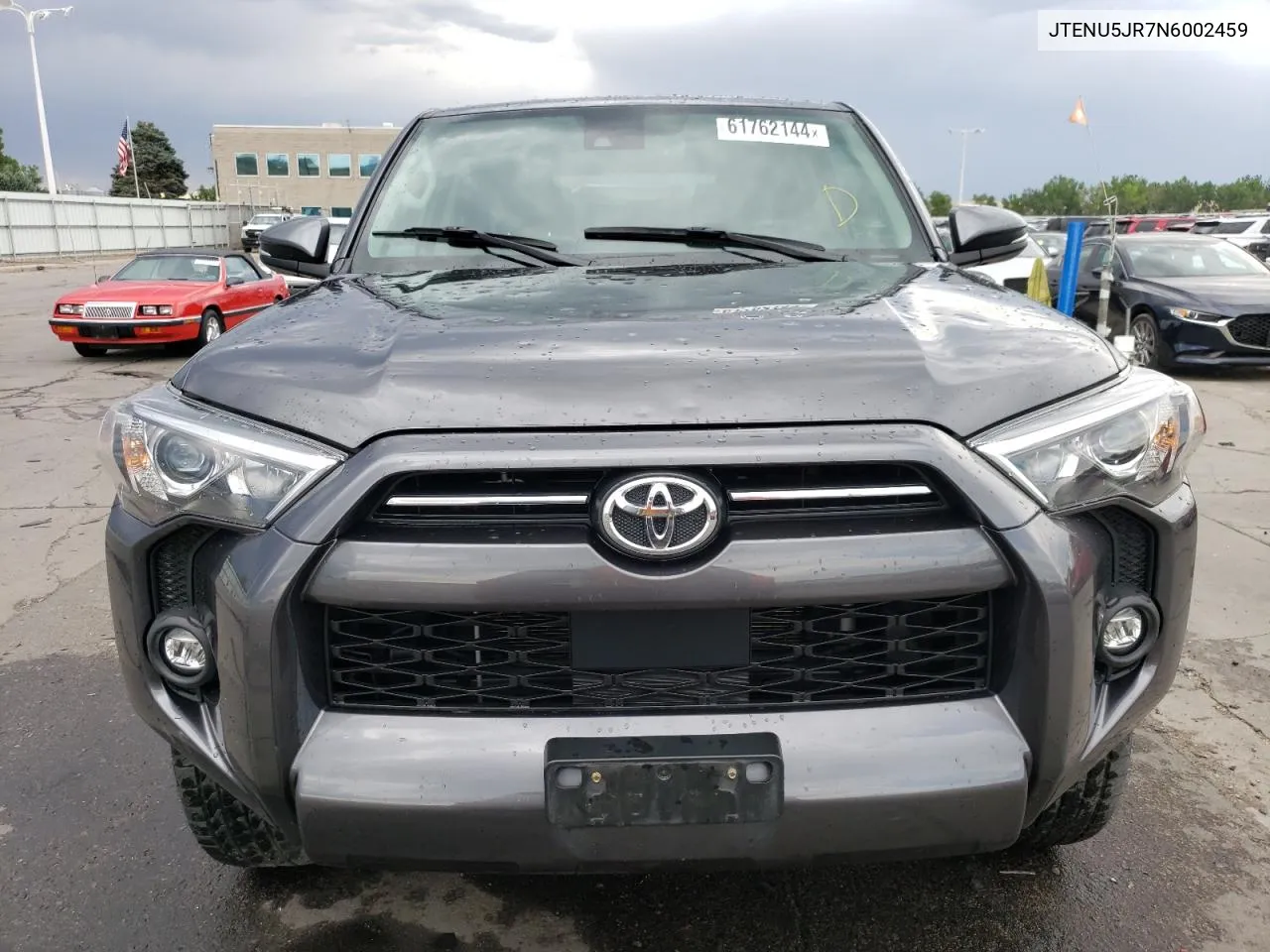 2022 Toyota 4Runner Sr5/Sr5 Premium VIN: JTENU5JR7N6002459 Lot: 61762144