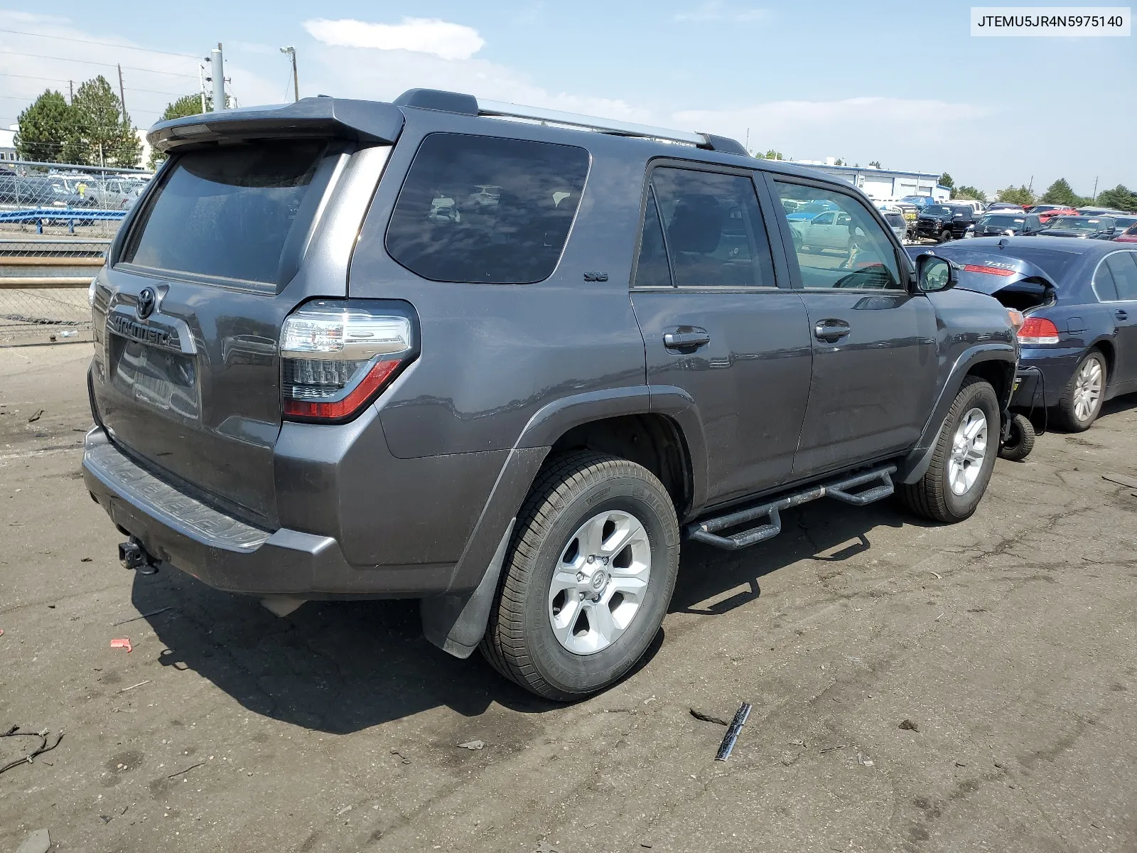 2022 Toyota 4Runner Sr5/Sr5 Premium VIN: JTEMU5JR4N5975140 Lot: 62829734