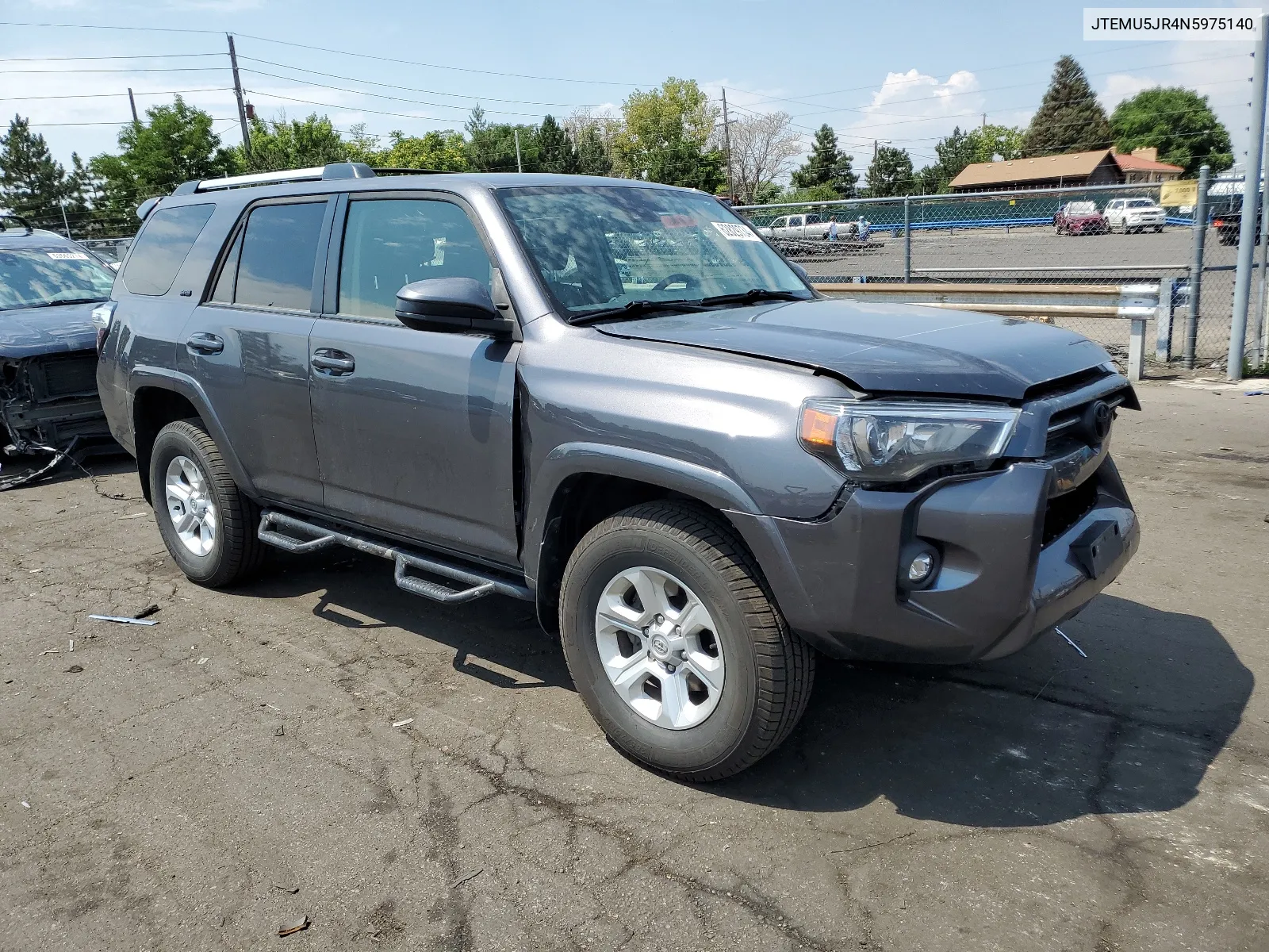 JTEMU5JR4N5975140 2022 Toyota 4Runner Sr5/Sr5 Premium