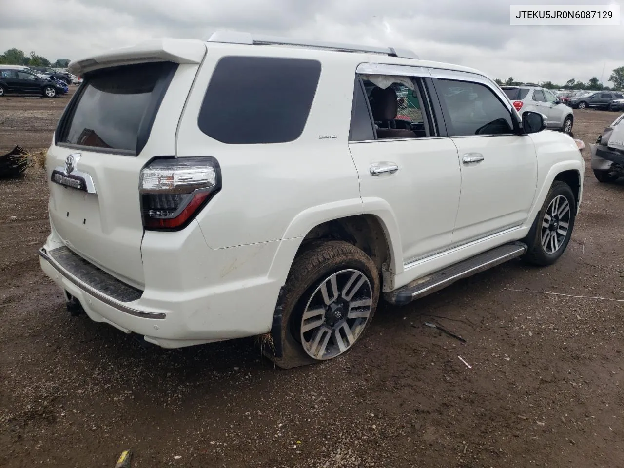 2022 Toyota 4Runner Limited VIN: JTEKU5JR0N6087129 Lot: 64882104