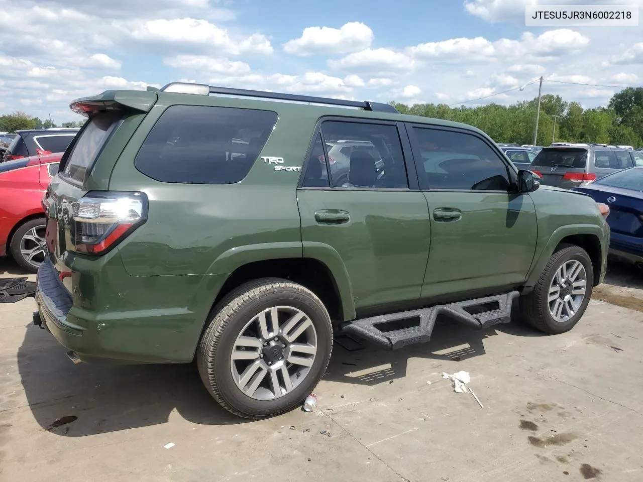 2022 Toyota 4Runner Sr5 Premium VIN: JTESU5JR3N6002218 Lot: 67080534