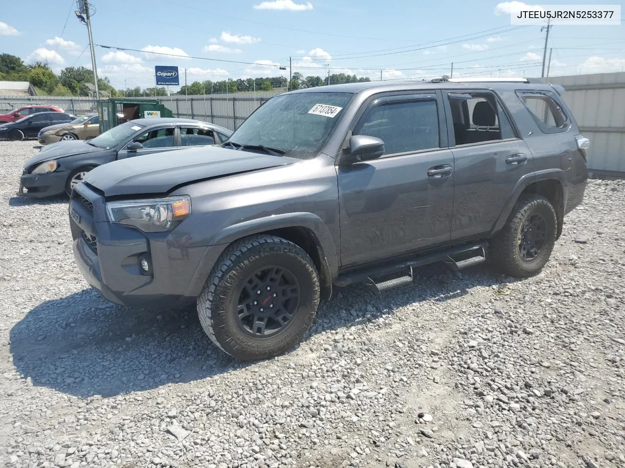 2022 Toyota 4Runner Sr5 VIN: JTEEU5JR2N5253377 Lot: 67137854