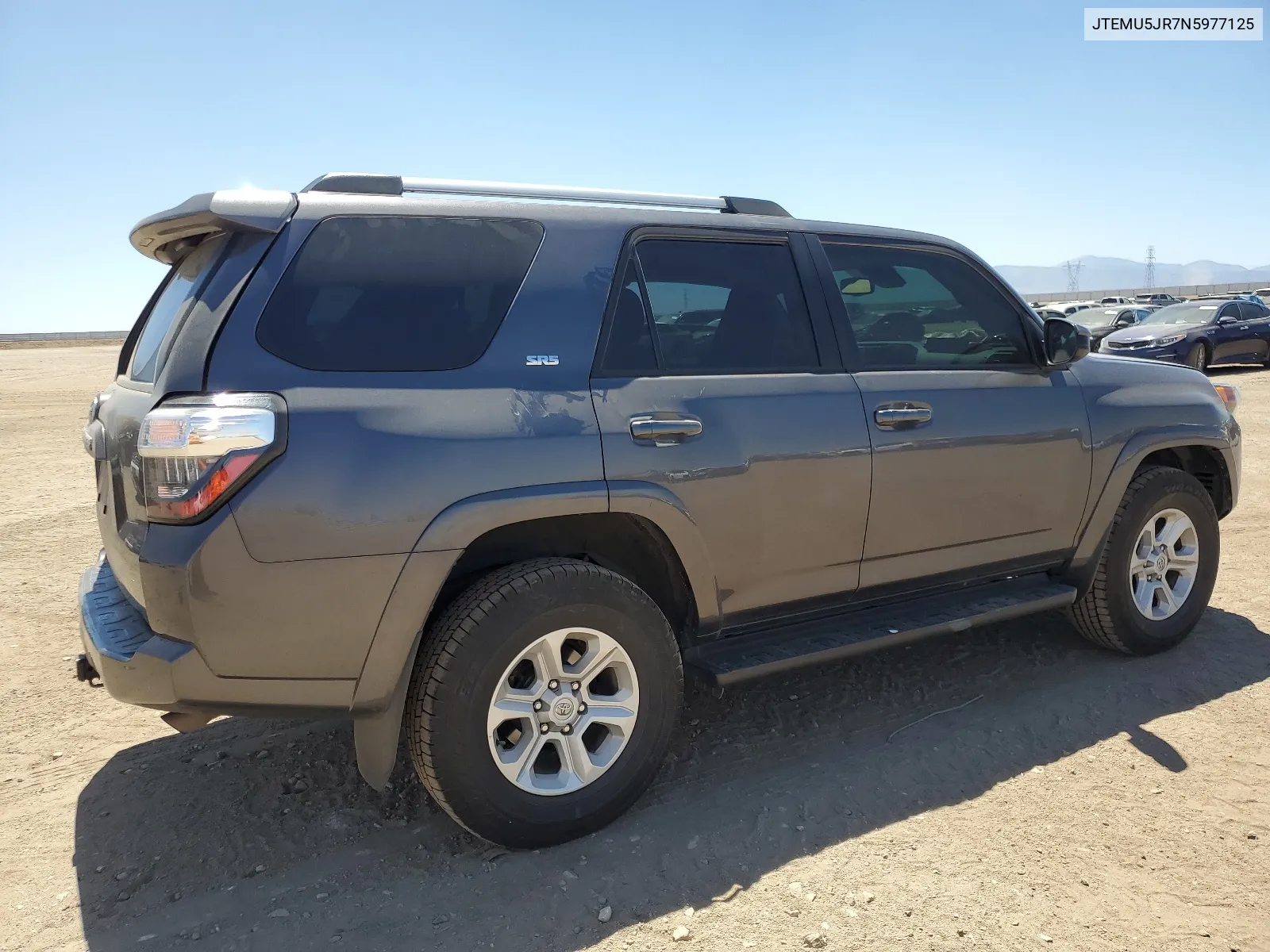 JTEMU5JR7N5977125 2022 Toyota 4Runner Sr5/Sr5 Premium