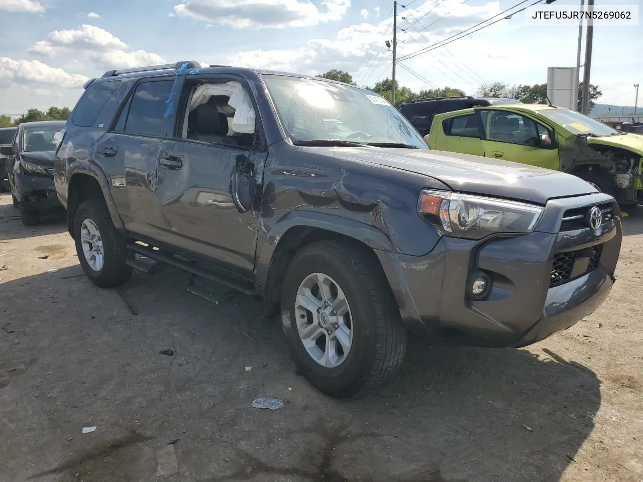 2022 Toyota 4Runner Sr5 VIN: JTEFU5JR7N5269062 Lot: 67413194