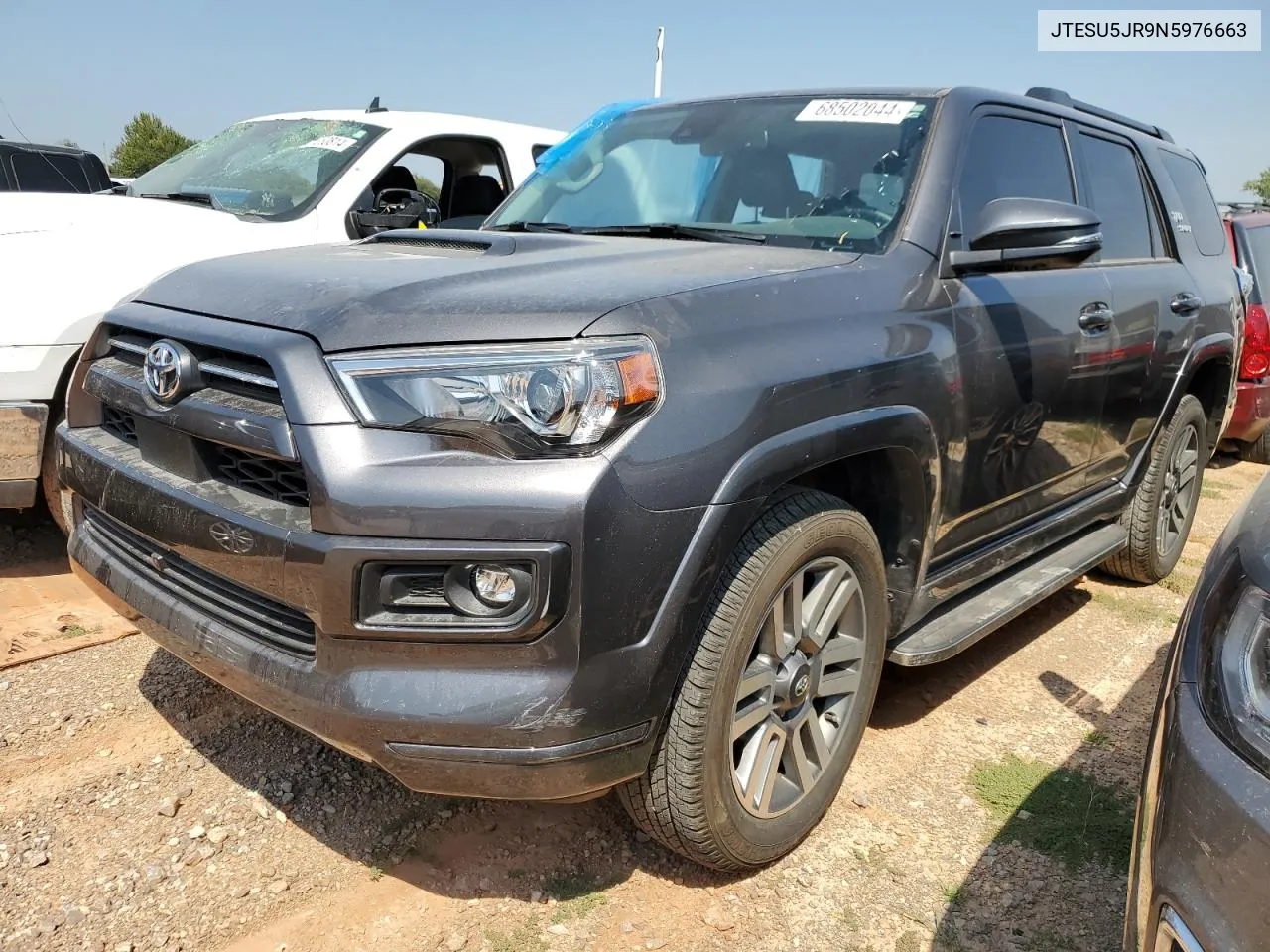 2022 Toyota 4Runner Sr5 Premium VIN: JTESU5JR9N5976663 Lot: 68502044