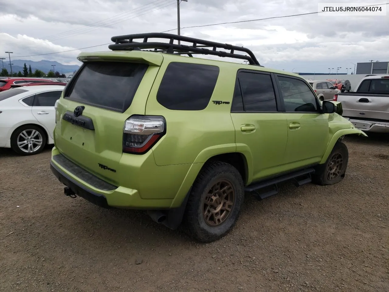 JTELU5JR0N6044074 2022 Toyota 4Runner Sr5 Premium