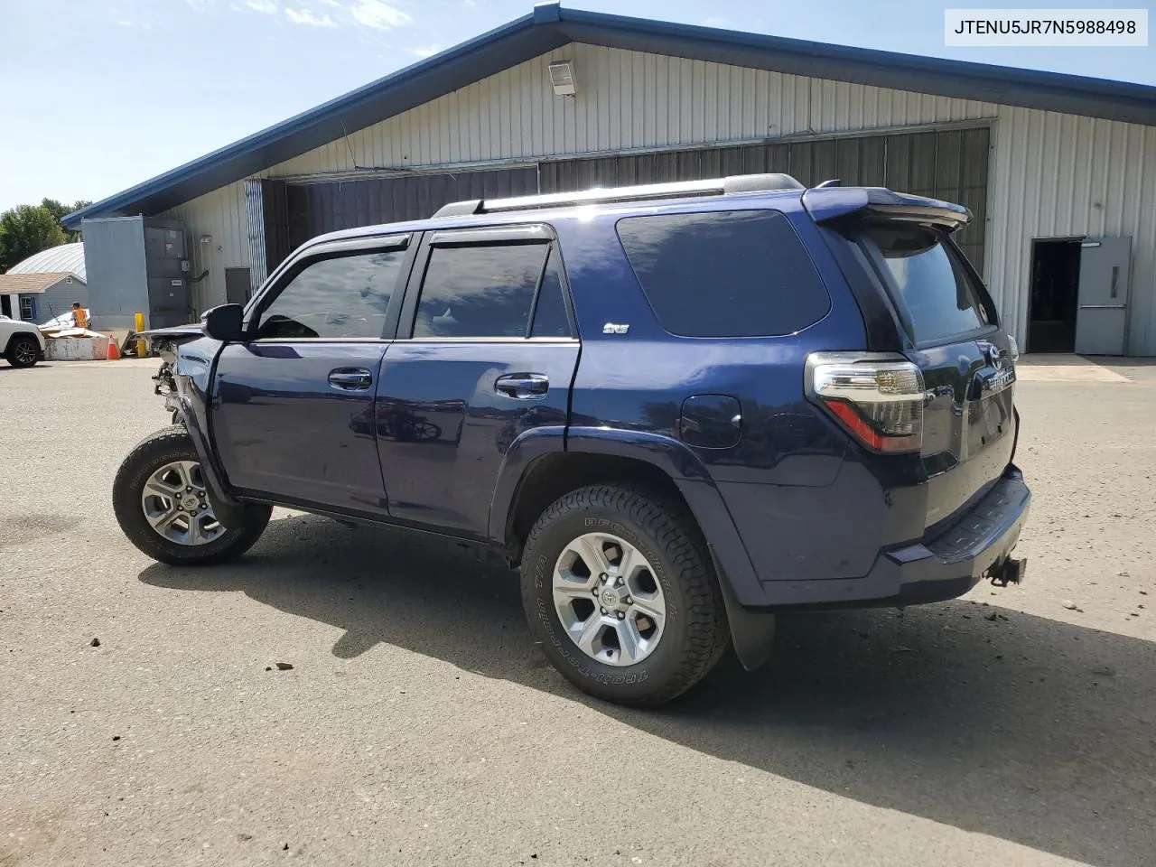 2022 Toyota 4Runner Sr5/Sr5 Premium VIN: JTENU5JR7N5988498 Lot: 69506694