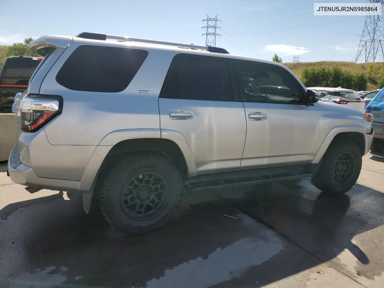 2022 Toyota 4Runner Sr5/Sr5 Premium VIN: JTENU5JR2N5985864 Lot: 70883294