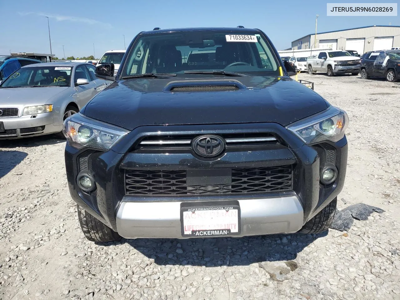 2022 Toyota 4Runner Sr5 Premium VIN: JTERU5JR9N6028269 Lot: 71033634