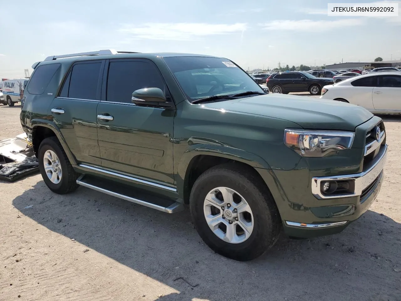 2022 Toyota 4Runner Limited VIN: JTEKU5JR6N5992092 Lot: 71559474