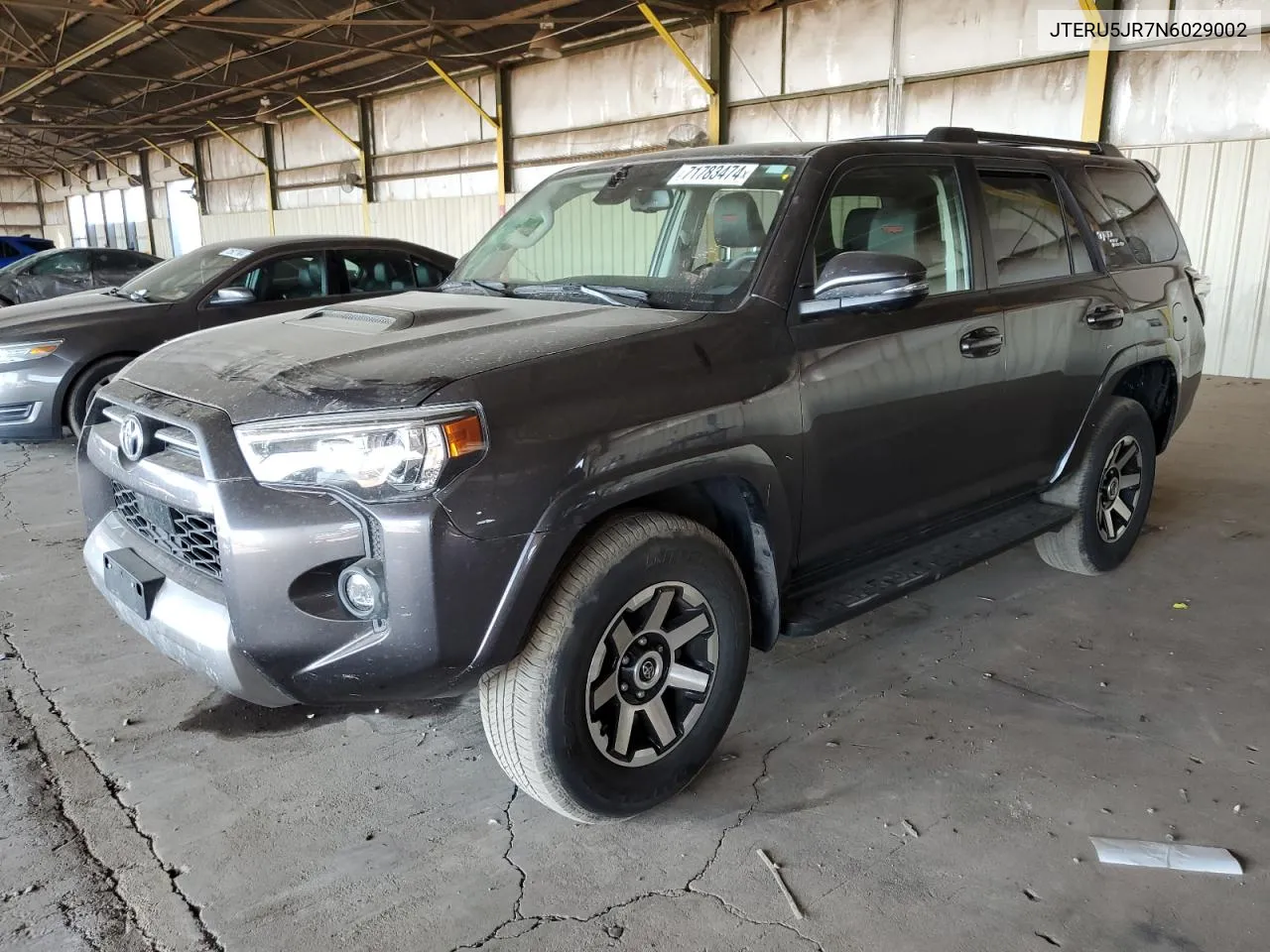 2022 Toyota 4Runner Sr5 Premium VIN: JTERU5JR7N6029002 Lot: 71783474