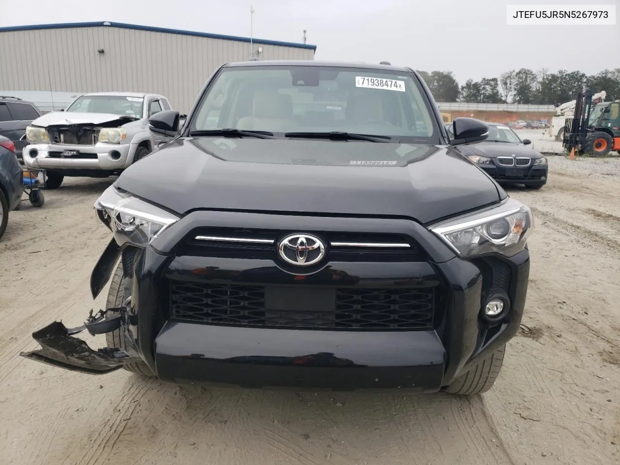 2022 Toyota 4Runner Sr5 VIN: JTEFU5JR5N5267973 Lot: 71938474