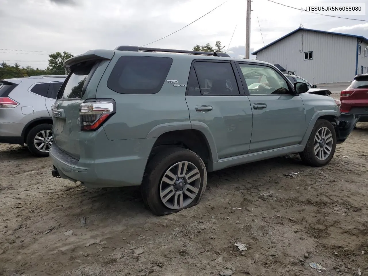 2022 Toyota 4Runner Sr5 Premium VIN: JTESU5JR5N6058080 Lot: 72736964