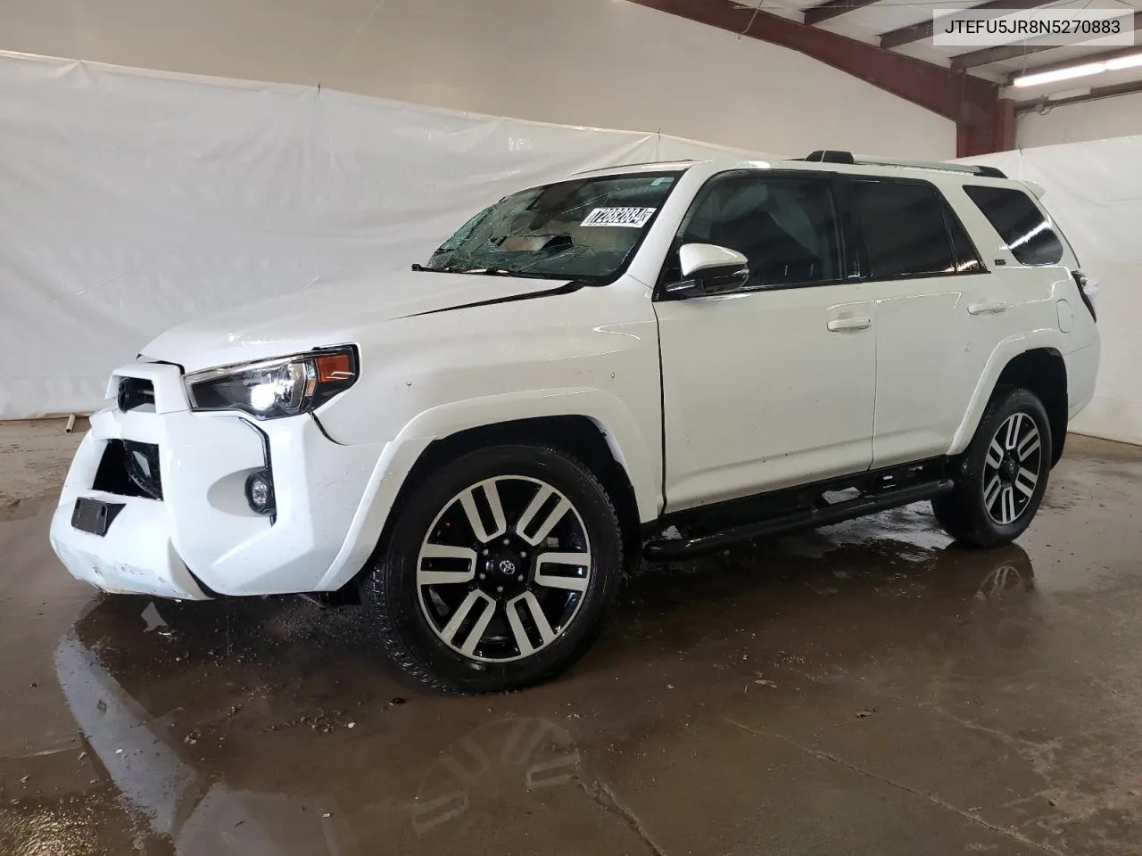 2022 Toyota 4Runner Sr5 VIN: JTEFU5JR8N5270883 Lot: 72882884