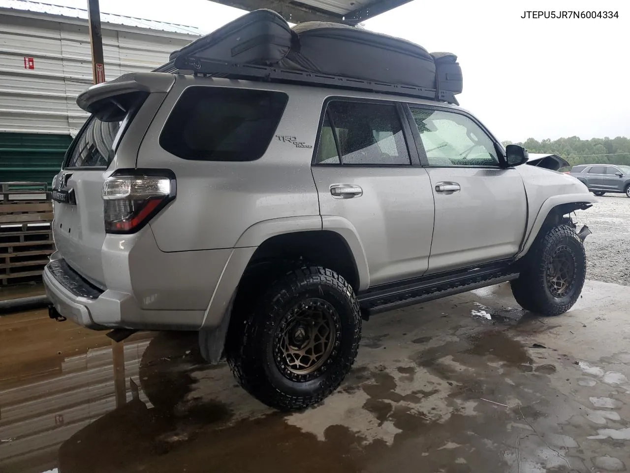 2022 Toyota 4Runner Sr5/Sr5 Premium VIN: JTEPU5JR7N6004334 Lot: 72922934