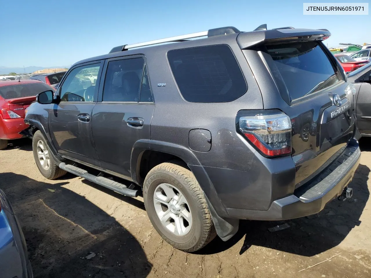 2022 Toyota 4Runner Sr5/Sr5 Premium VIN: JTENU5JR9N6051971 Lot: 73162494