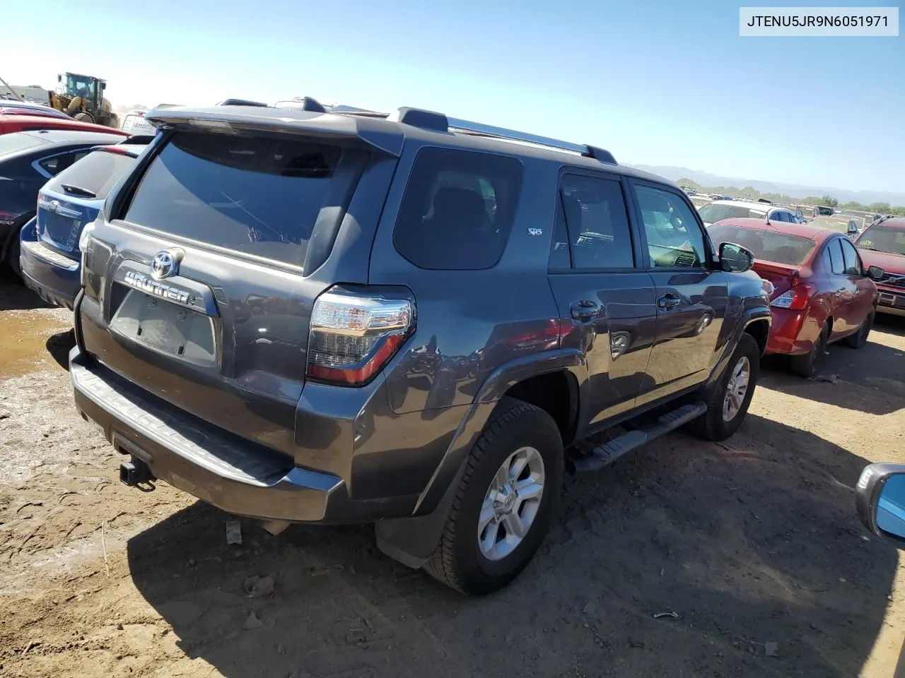 2022 Toyota 4Runner Sr5/Sr5 Premium VIN: JTENU5JR9N6051971 Lot: 73162494