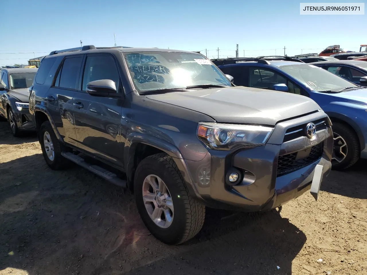 2022 Toyota 4Runner Sr5/Sr5 Premium VIN: JTENU5JR9N6051971 Lot: 73162494