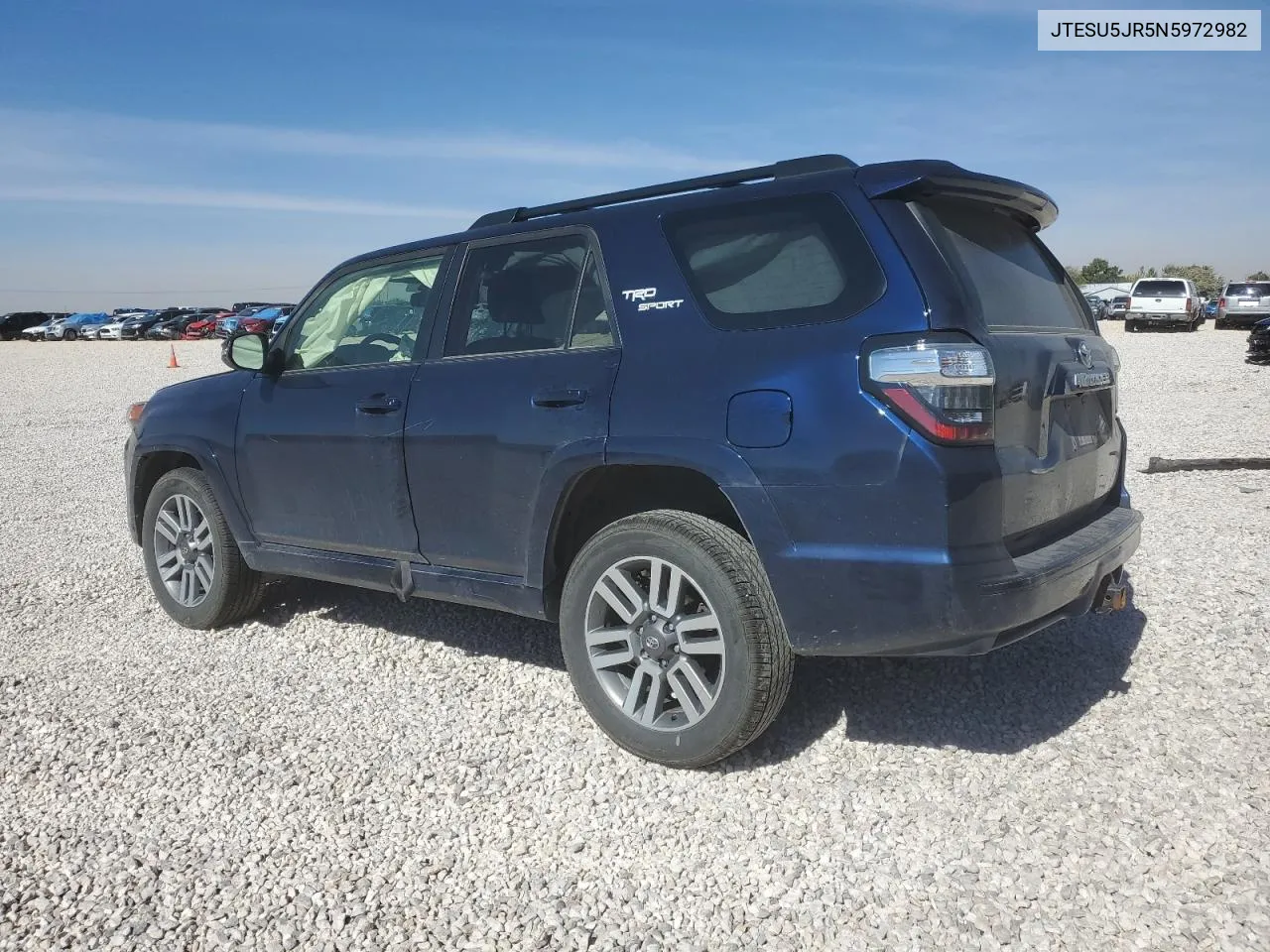 2022 Toyota 4Runner Sr5 Premium VIN: JTESU5JR5N5972982 Lot: 73519134