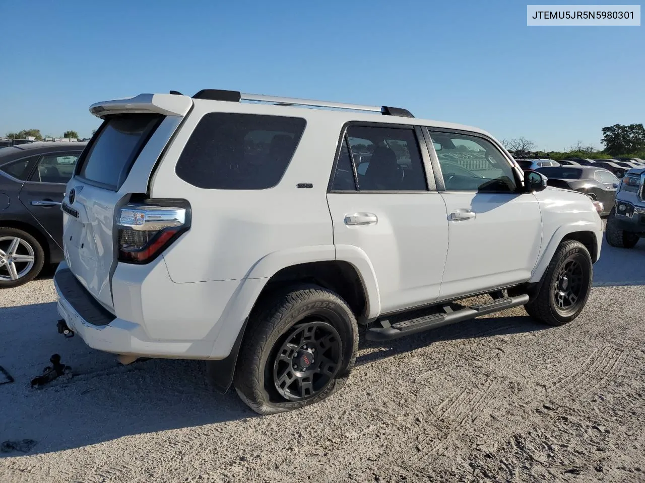 2022 Toyota 4Runner Sr5/Sr5 Premium VIN: JTEMU5JR5N5980301 Lot: 73722824