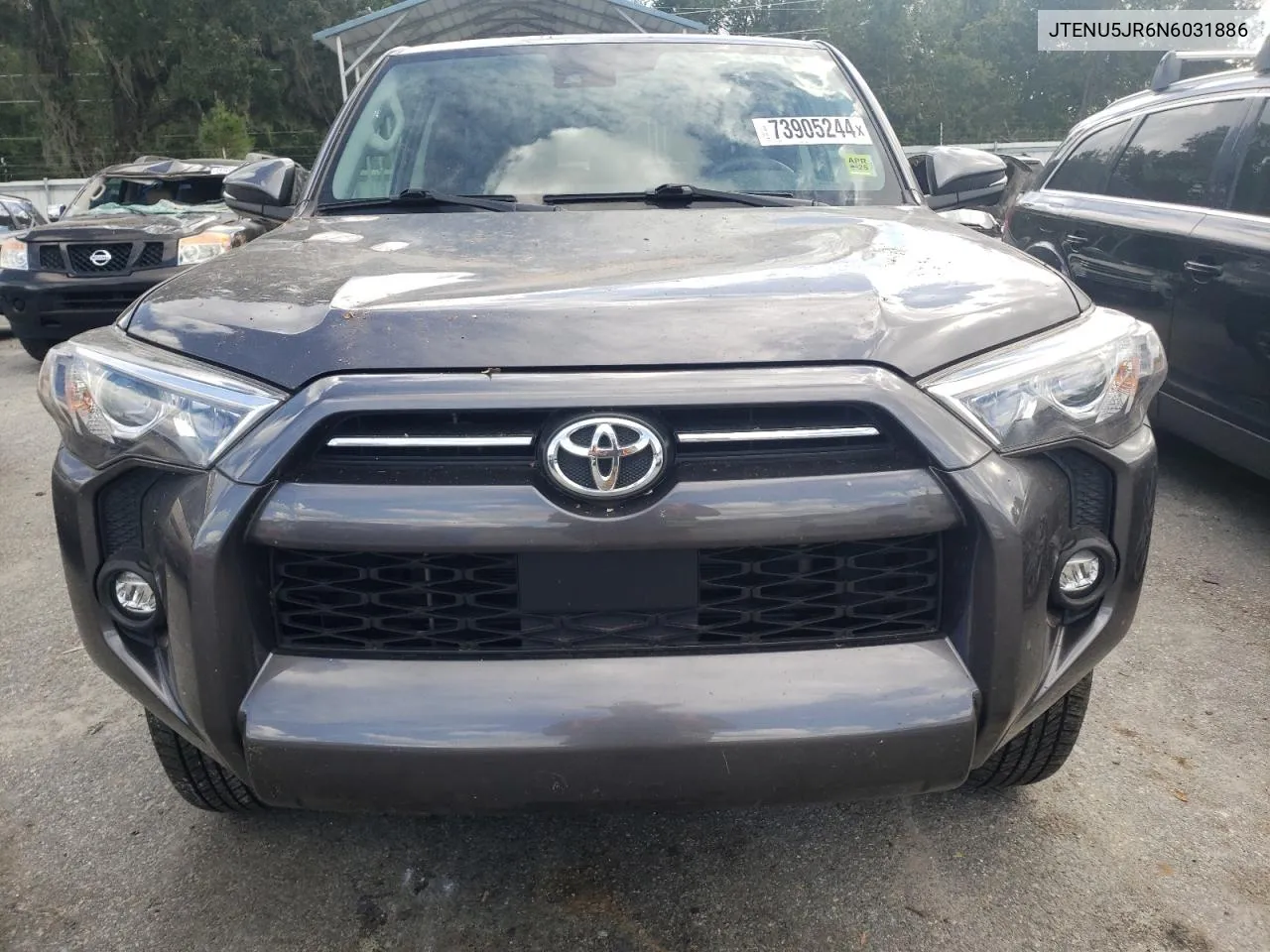 2022 Toyota 4Runner Sr5/Sr5 Premium VIN: JTENU5JR6N6031886 Lot: 73905244