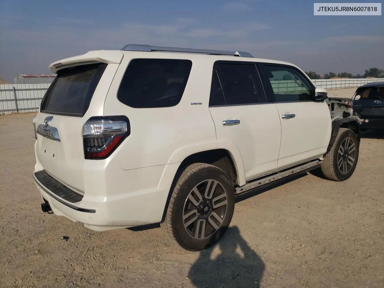 JTEKU5JR8N6007818 2022 Toyota 4Runner Limited