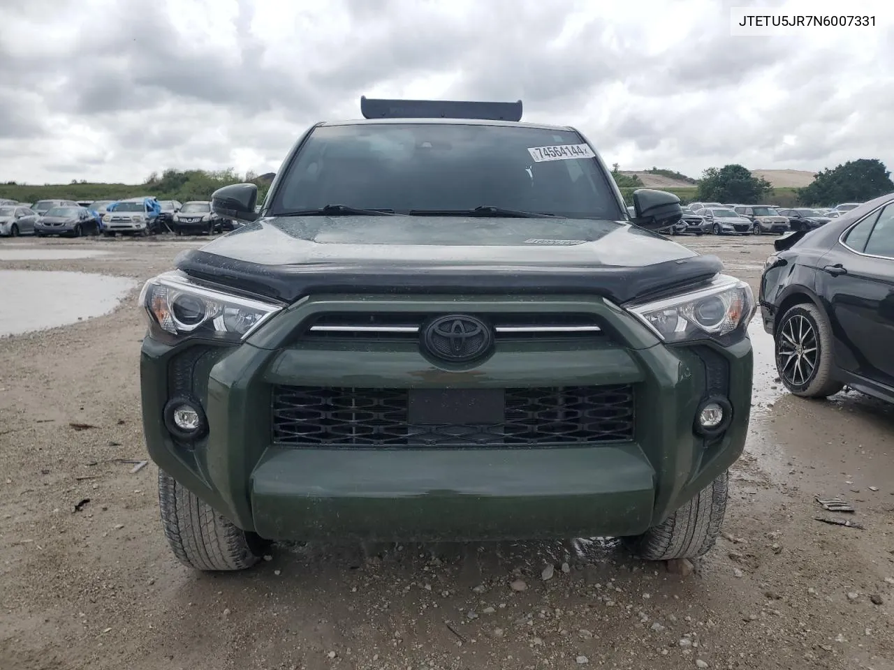 2022 Toyota 4Runner Trail VIN: JTETU5JR7N6007331 Lot: 74564144