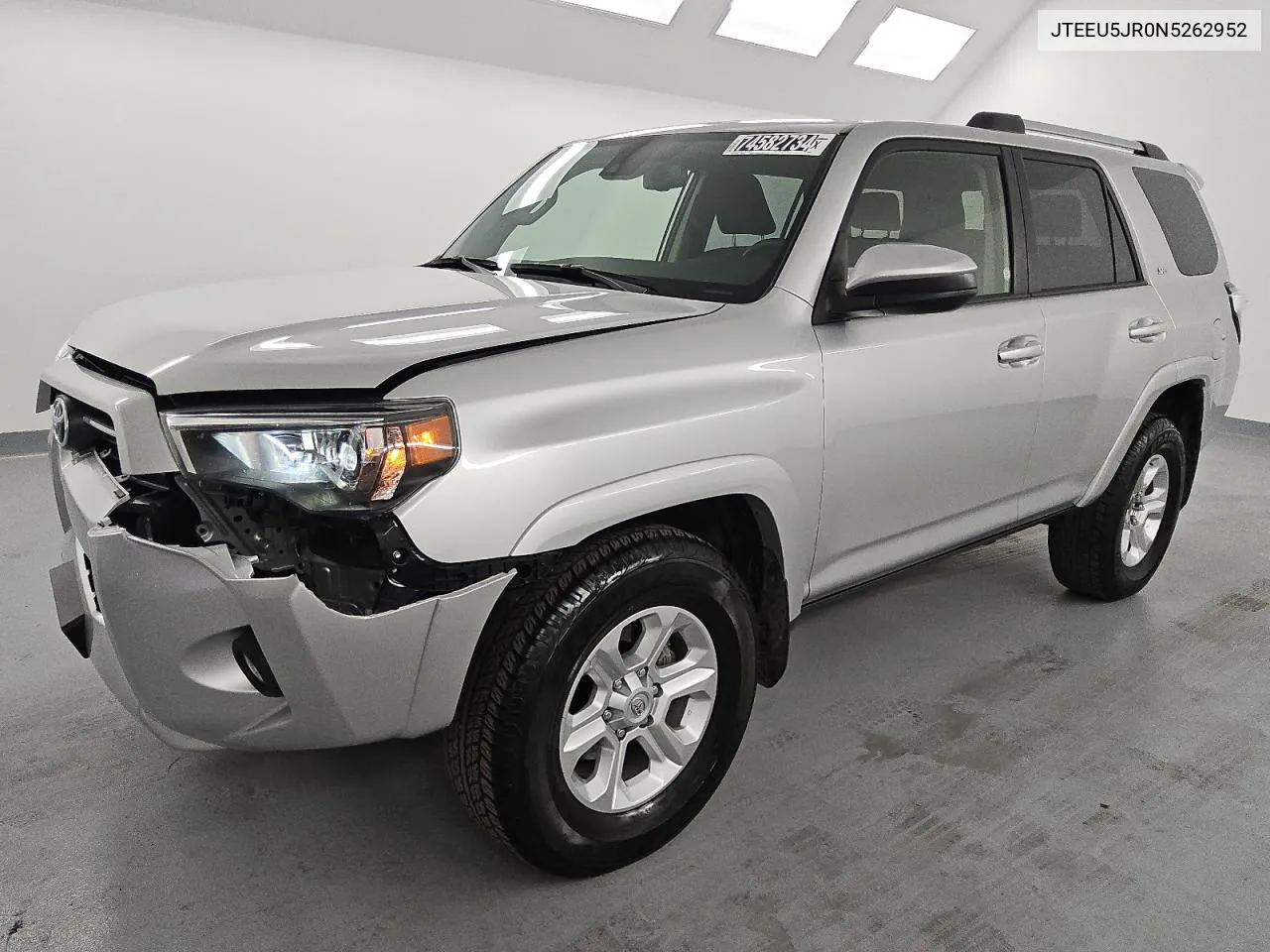 JTEEU5JR0N5262952 2022 Toyota 4Runner Sr5