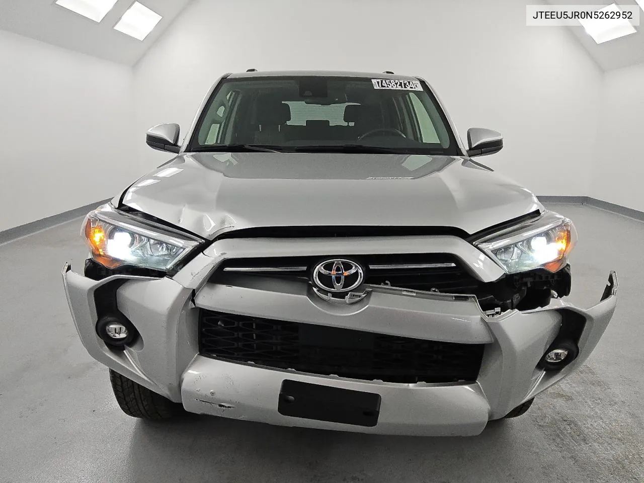 2022 Toyota 4Runner Sr5 VIN: JTEEU5JR0N5262952 Lot: 74582734