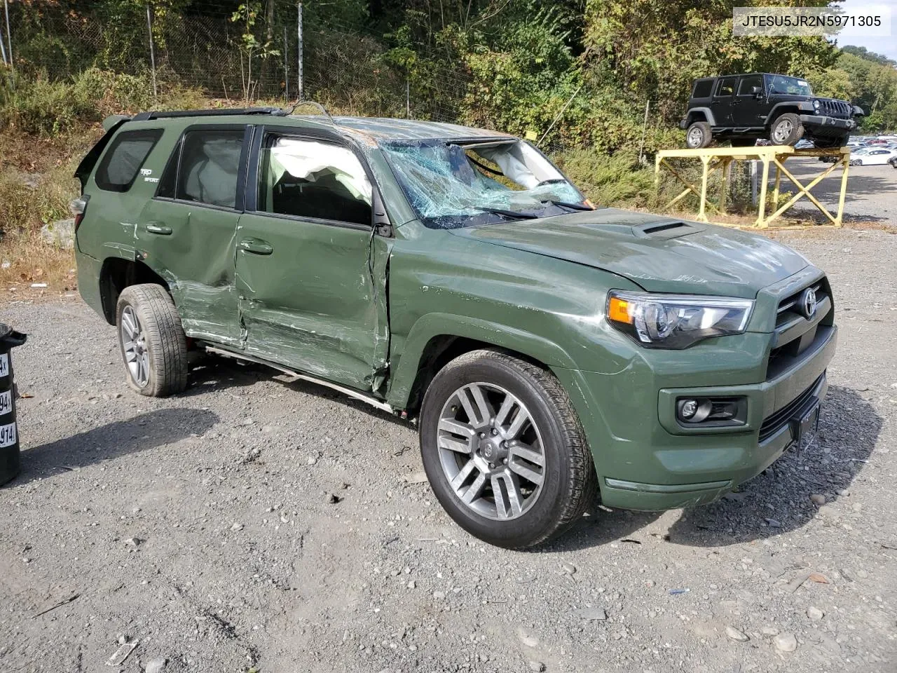 2022 Toyota 4Runner Sr5 Premium VIN: JTESU5JR2N5971305 Lot: 74641514