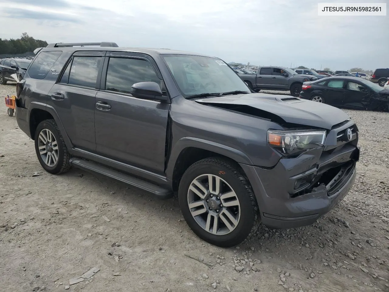 2022 Toyota 4Runner Sr5 Premium VIN: JTESU5JR9N5982561 Lot: 74713664