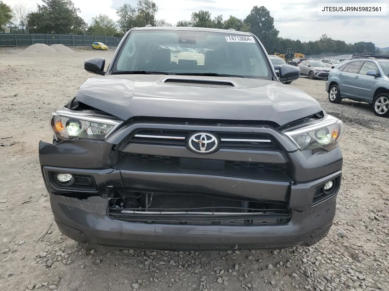 2022 Toyota 4Runner Sr5 Premium VIN: JTESU5JR9N5982561 Lot: 74713664