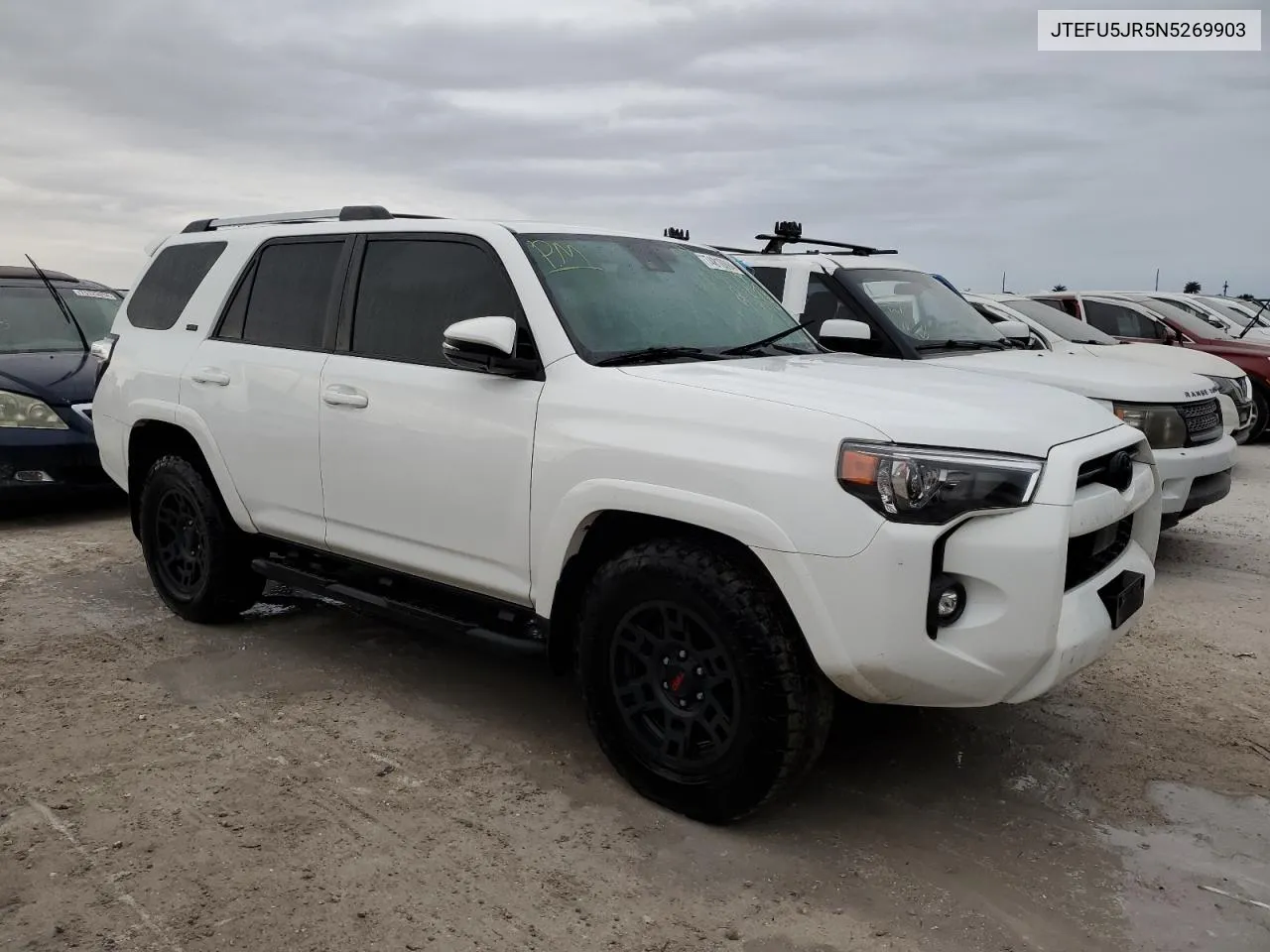 2022 Toyota 4Runner Sr5 VIN: JTEFU5JR5N5269903 Lot: 74810094