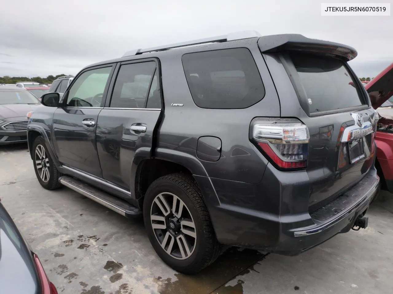 2022 Toyota 4Runner Limited VIN: JTEKU5JR5N6070519 Lot: 74881334