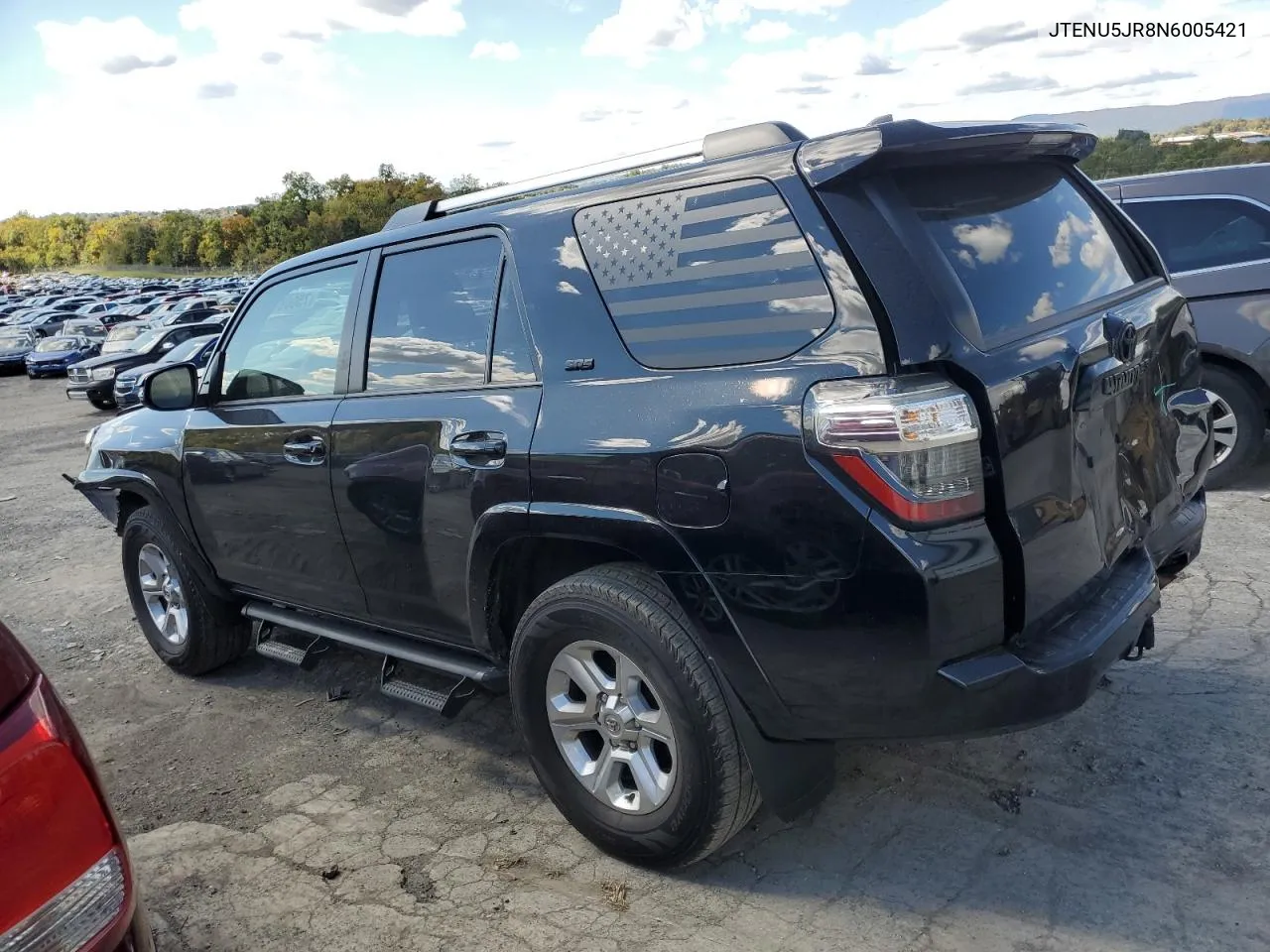 2022 Toyota 4Runner Sr5/Sr5 Premium VIN: JTENU5JR8N6005421 Lot: 75006104