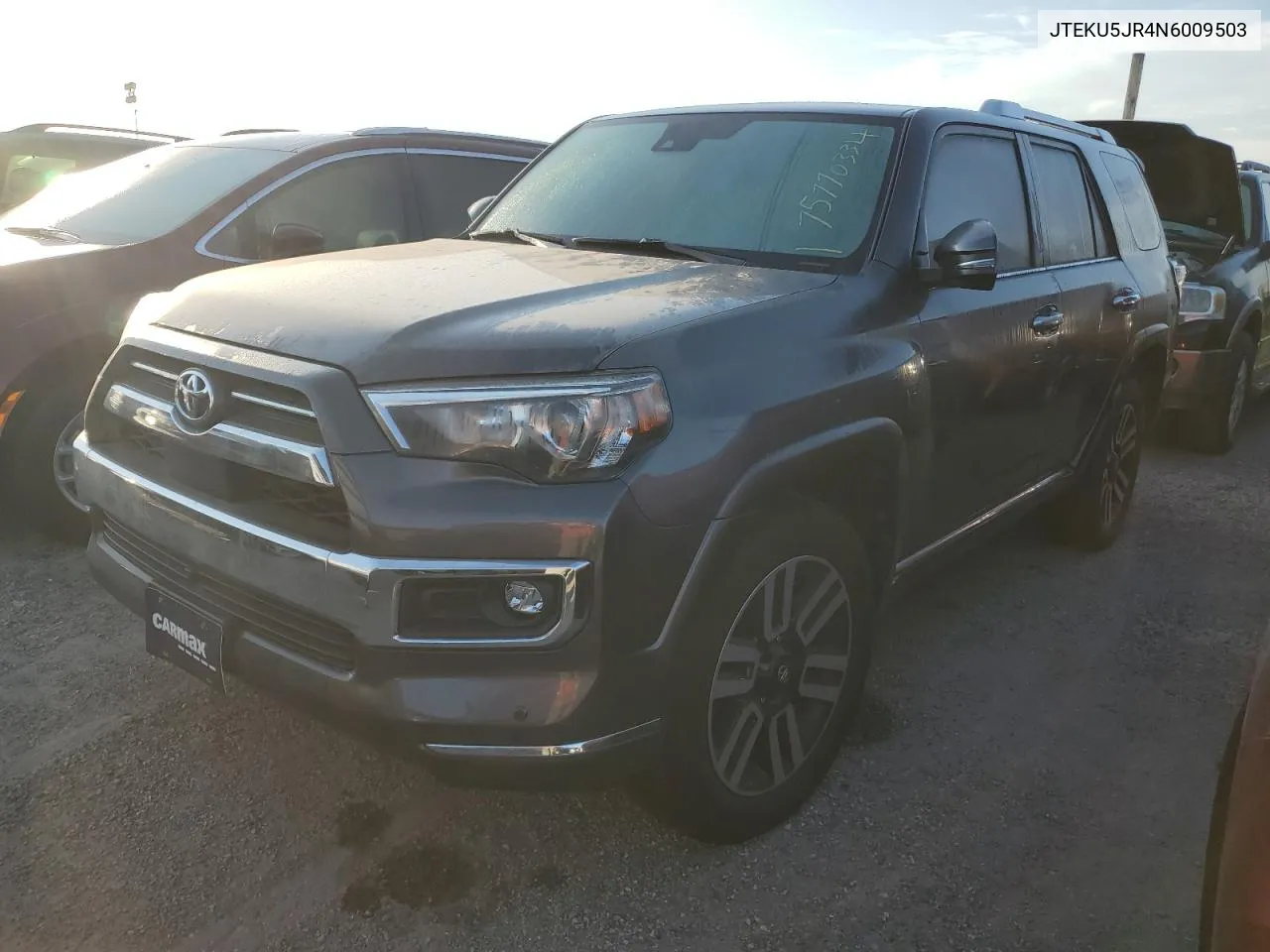 2022 Toyota 4Runner Limited VIN: JTEKU5JR4N6009503 Lot: 75770334