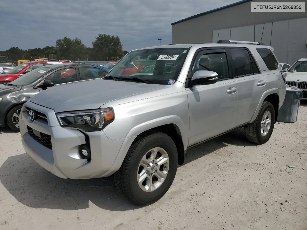 2022 Toyota 4Runner Sr5 VIN: JTEFU5JR6N5268856 Lot: 76195754