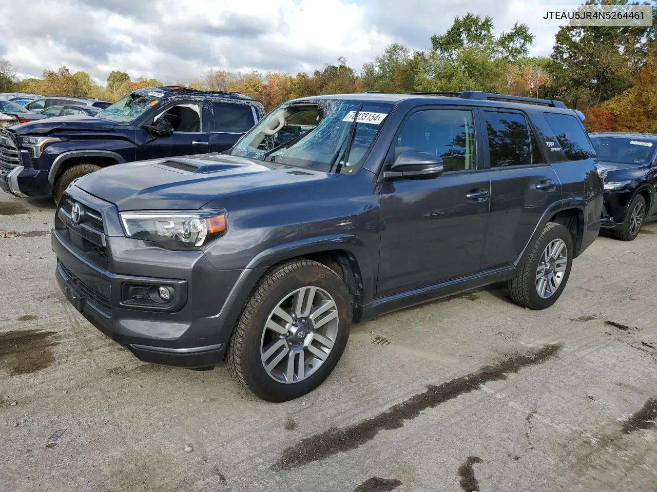 2022 Toyota 4Runner Trd Sport VIN: JTEAU5JR4N5264461 Lot: 76233154